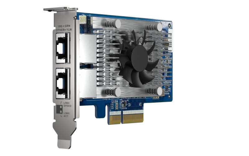 QNAP QXG 10G2T X710 carte réseau Interne Ethernet 1000 Mbit/ Neuf - vue 2
