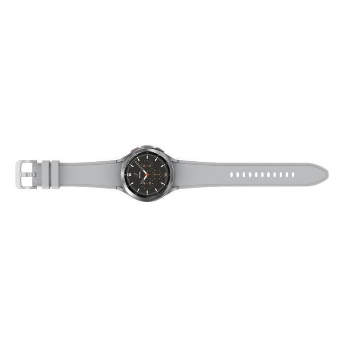 Galaxy Watch4 Classic 46mm - Super AMOLED - Bluetooth + 4G - Brazalete plateado