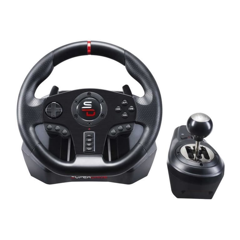 Subsonic GS850 X USB Volant + pédales PlayStation 4 Xbox One Neuf - vue 3