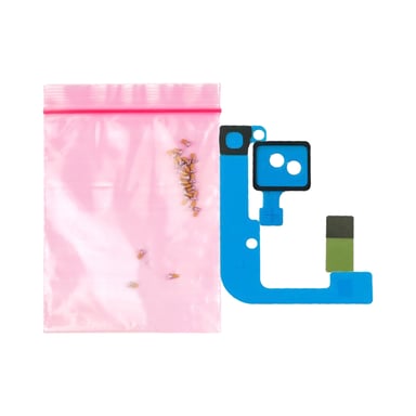 Samsung Kit Adhesivo Tapa Batería Original para Galaxy S23 Service Pack Negro transparente