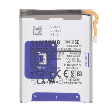 Batteria Secondaria di Ricambio per Galaxy Z Flip 6 2870mAh Service Pack