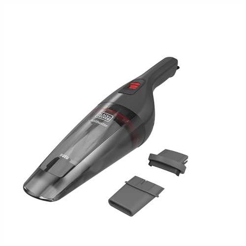 Black &Amp; Decker Black &Amp; Decker Nvb12Ava-Xj Aspirateur De Table Gris, Rouge Sans Sac - Très Bon État