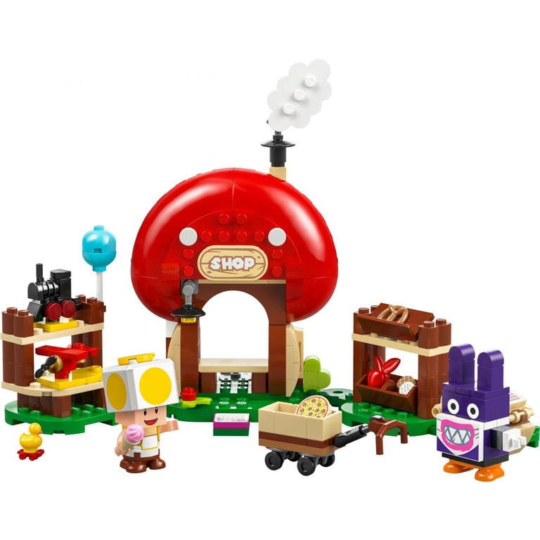 Maison Champignon LEGO® Super Mario™ - Set de Construction Amusant pour Enfants - Neuf