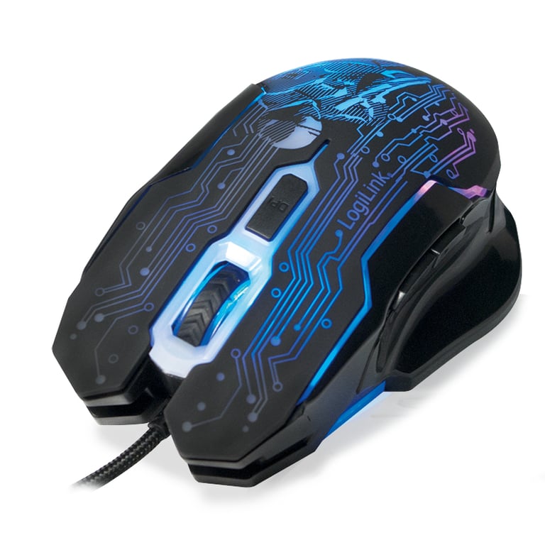 LogiLink ID0137 Jouer Ambidextre USB Type A Optique 2400 DPI Neuf - vue 2