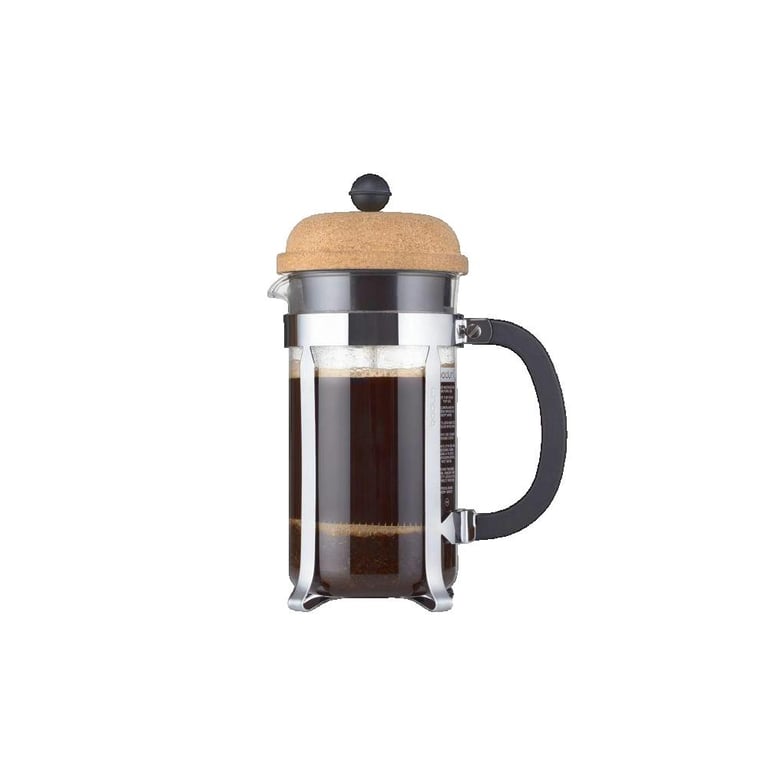 BODUM Cafetière à piston 8 tasses Inox & Liège Chambord - vue 2