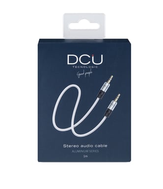 DCU Advance Tecnologic 30701020 câble audio 1 m 3,5mm Blanc