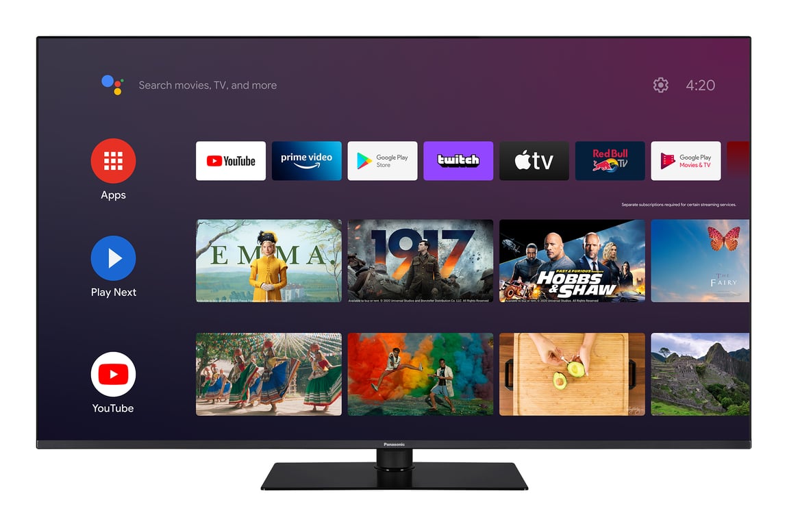 Panasonic TX 55LX650E TV 139,7 cm (55 ) 4K Ultra HD Smart TV Wifi Noir Neuf