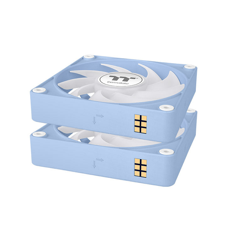 Thermaltake CL F196 PL12BU A système de refroidissement d'ordinateur Boitier PC Ventilateur 12 cm 3 pièce Neuf - vue 2