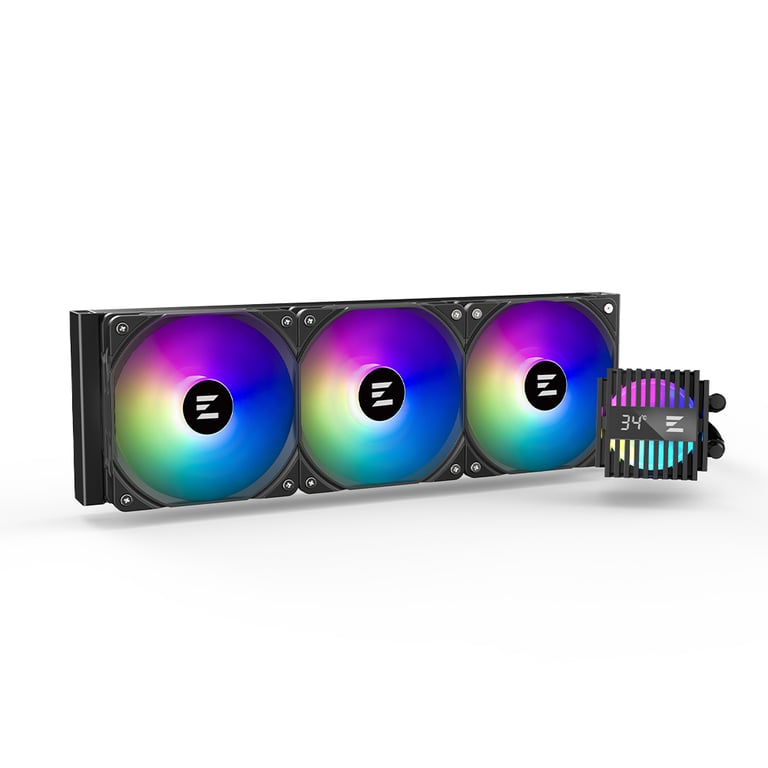 ZALMAN Kit Watercooling AIO Alpha2 RGB 360mm Neuf - vue 7
