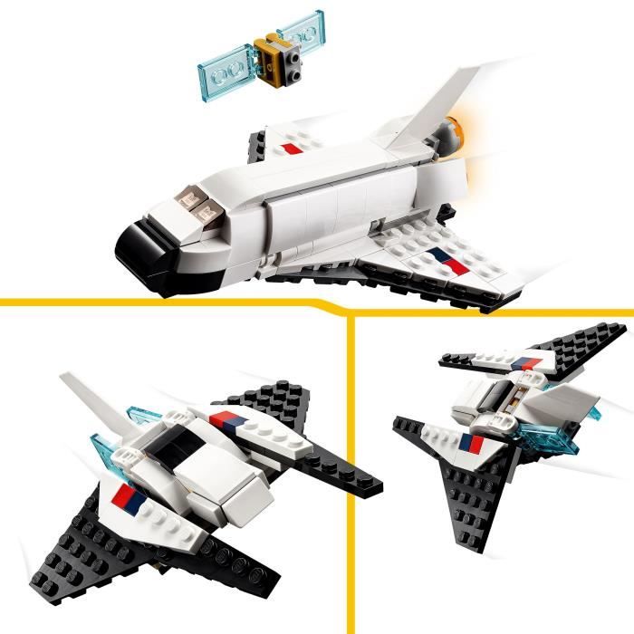 31134 - Navette Spatiale LEGO Creator 3-en-1 pour les Jeunes Explorateurs - Neuf