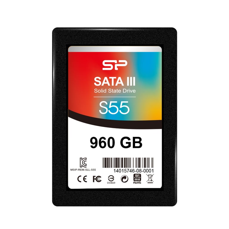 Silicon Power SATA III SSD interne P S55 960 Go Neuf