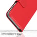 Selencia SH00076008 coque de protection pour téléphones portables Rouge Apple Apple iPhone 16 Pro