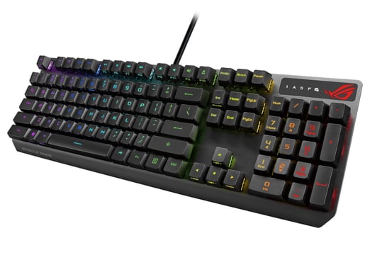 ASUS ROG Strix SCOPE RX clavier Gaming USB QWERTY Anglais américain Noir