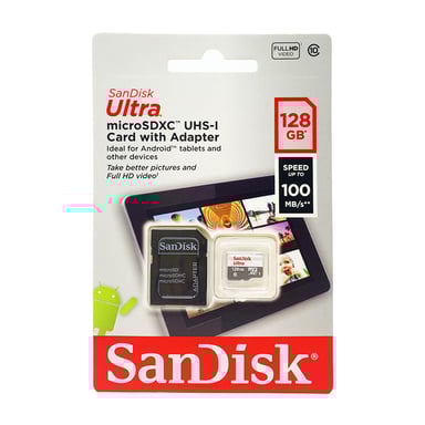 SanDisk Ultra microSD 128 GB MicroSDXC UHS-I Classe 10