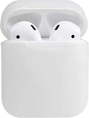 Custodia in silicone trasparente per AirPods Bigben