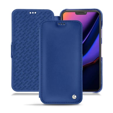 Housse cuir Apple iPhone 11 Pro -  - Bleu - Cuir lisse