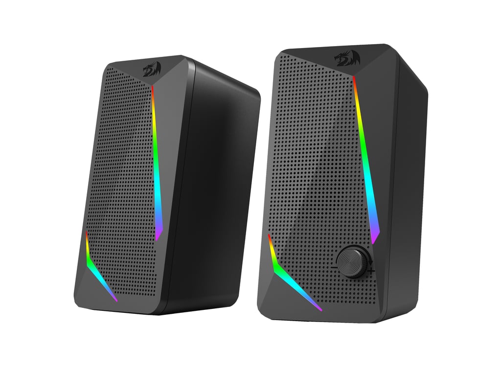 Redragon Haut-parleurs PC - GS510 - 2x35W - RGB - Alimentation USB