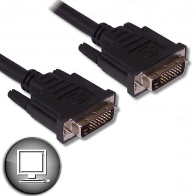 Cable DVI-D Dual Link macho / macho de 2 m