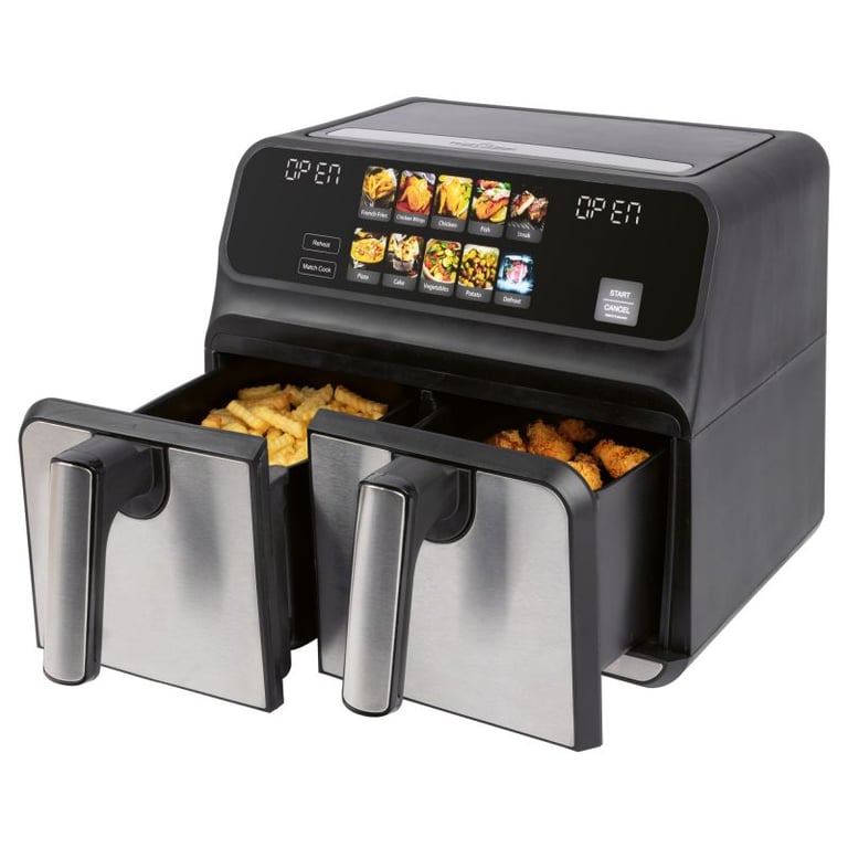 Friteuse à air chaud Air fryer double compartiment Proficook PC FR1287H - vue 4