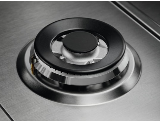 ELECTROLUX Table de cuisson 5 foyers gaz Largeur 74 4 cm KGS7536SX - vue 8