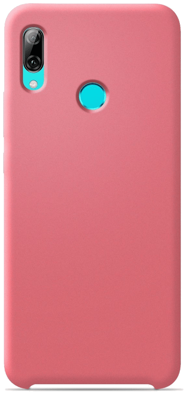 Coque silicone unie compatible Soft Touch Saumon Huawei P Smart 2019