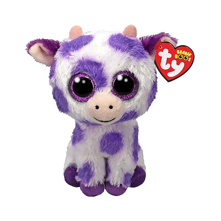 Peluche Beanie Boo Ethel la Vache Douceur et Amour Neuf