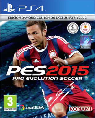Konami Pro Evolution Soccer 2015 - Day One Edition Standard Anglais PlayStation 4