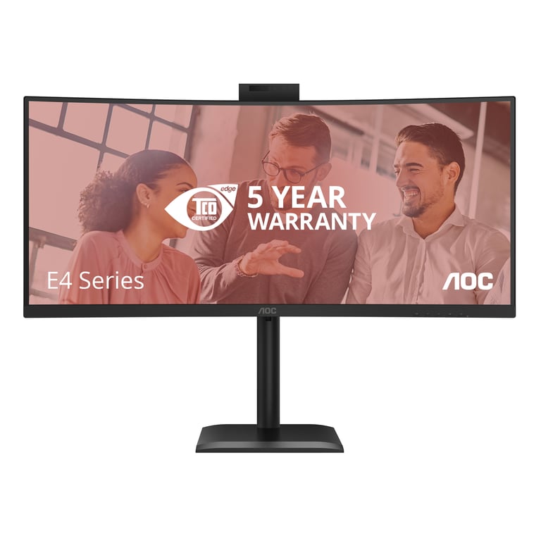 AOC E4 CU34E4CW écran plat de PC 86 4 cm 34 3440 x 1440 pixels UltraWide Quad HD LED Neuf