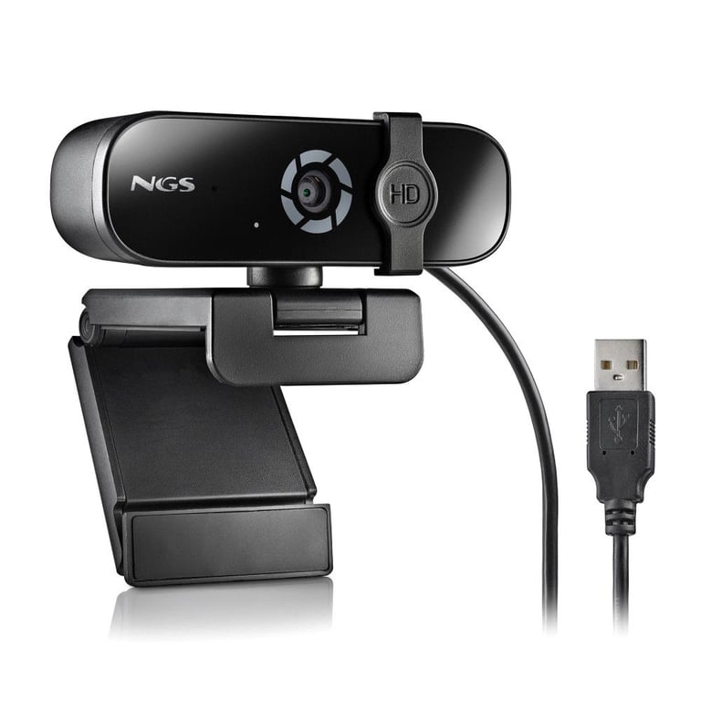 Webcam NGS XPRESSCAM 2000 – 2K 2560 x 1440 pixels, USB, Microphone Multidirectionnel - vue 3