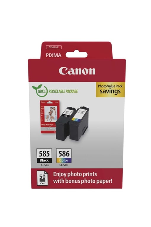 Canon 6205C004 Pg585/Cl586 Pvp Sec - Excellent État
