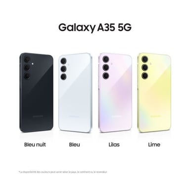 Galaxy A35 (5G) 256 Go, Jaune