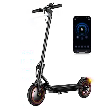 Monopattino elettrico Iscooter W5 da 8,5 pollici, 350 W, 36 V, 7,8 Ah, doppio freno, con controllo tramite app