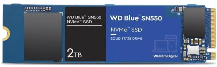 Disque SSD Interne - WD - SN550 NVMeTM - 2TB - (WDS200T2B0C)