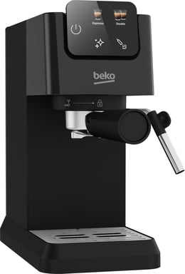 Machine à expresso automatique Beko CEP5302B, 15 bars, écran tactile, buse vapeur et eau chaude