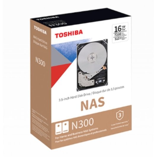 BULK N300 NAS HARD DRIVE 10TB INT - vue 2