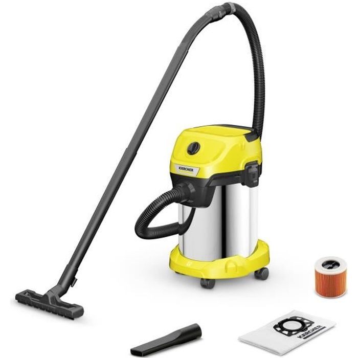 Aspirateur Eau et Poussière Karcher WD3S – 1000W, Capacité 19L, Fonction Soufflerie - vue 7