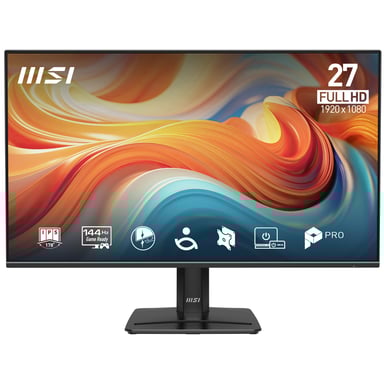 Schermo MSI PRO MP271 E14A 27'' Full HD 144Hz IPS 1ms FreeSync HDR Ready con Altoparlanti e Supporto VESA 100x100