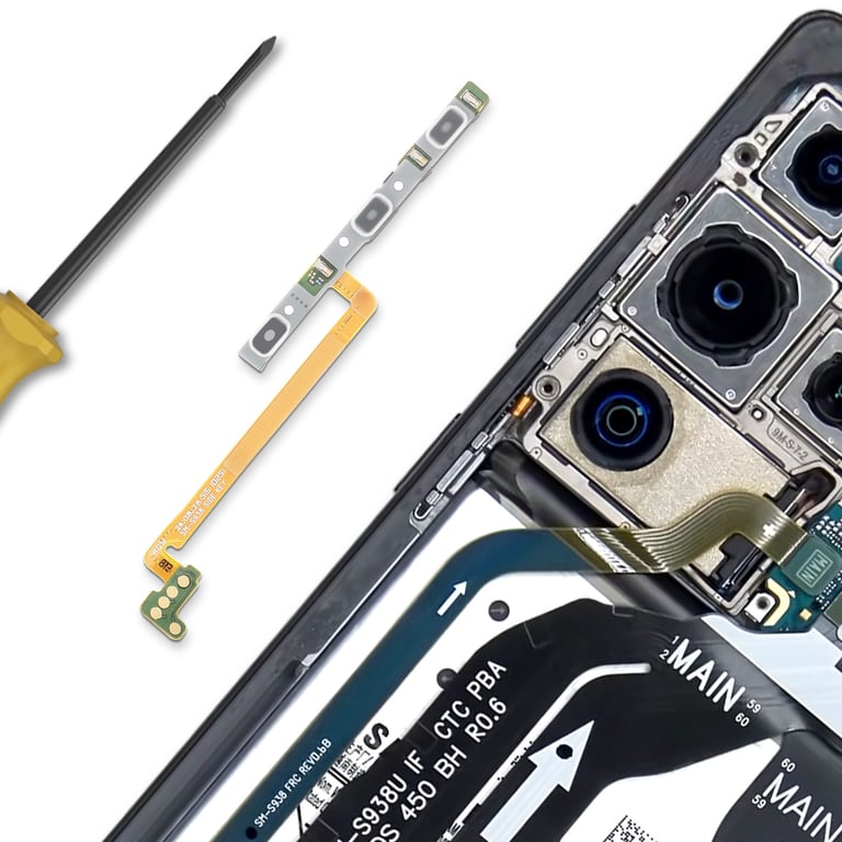 Samsung Nappe Bouton Power et Volume Original Galaxy S25 Ultra Remplacement - vue 4