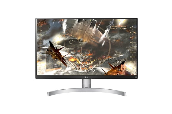LG 27UL650-W Pantalla LED 68,6 cm (27'') 3840 x 2160 píxeles 4K Ultra HD Plata