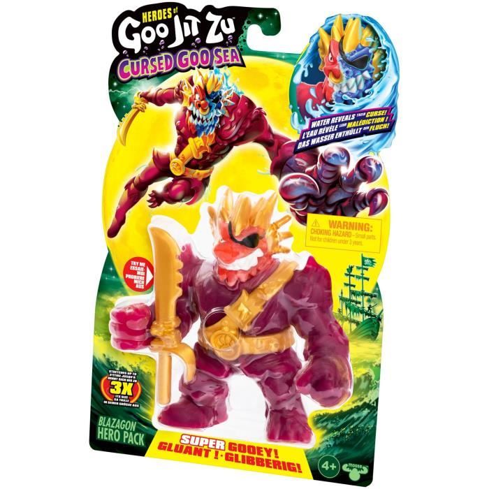 Figurine HEROES OF GOO JIT ZU Cursed Goo Sea GJZ Blazagon 11 cm - vue 3