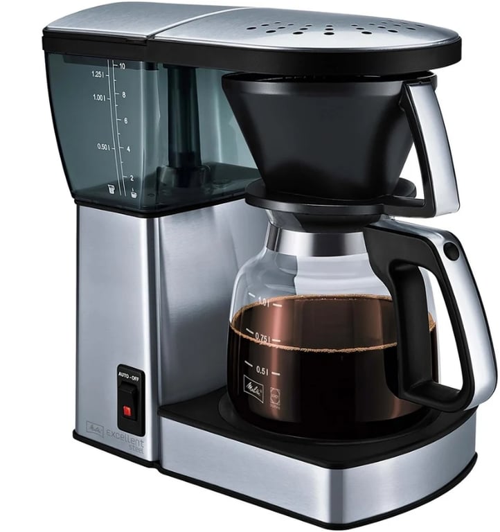 Machine à café filtre Melitta Excellent 4.0  –  10 tasses 1,25L - Puissance: 1455 W - vue 2