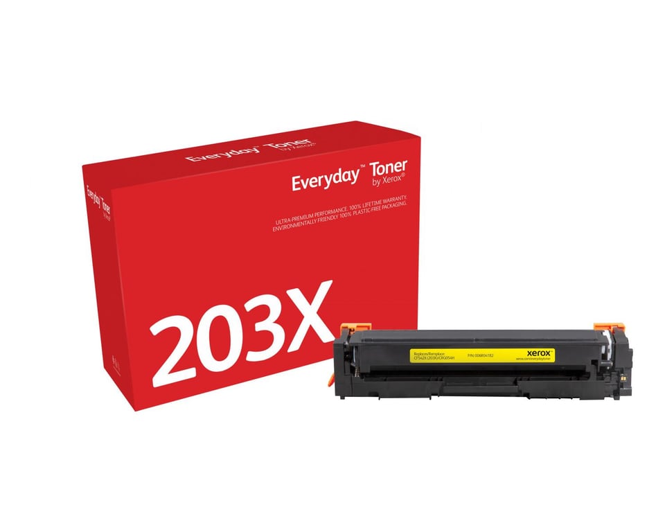 Xerox Jaune compatible cartouche de toner alternative pour : Canon CRG 054HY HP pour Canon ImageCLASS LBP622 MF641 MF642 MF644 HP Color LaserJet Pro MFP M280 MFP M281 - vue 3