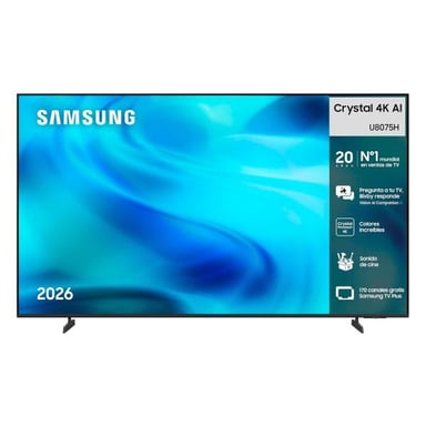 Samsung Crystal 4k Ai U8075h - Televisor Smart Tv 43'' Uhd 4k