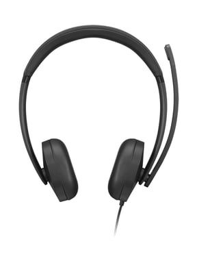 Lenovo VoIP Headset 5000 Casque Avec fil Arceau Bureau/Centre d'appels USB Type-C Noir
