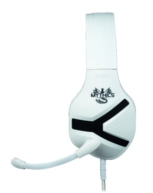 Konix Nemesis PS5 Auriculares con cable Diadema Play Negro, Blanco