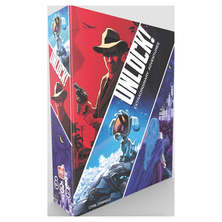 Unlock! Extraordinary Adventures Asmodee - vue 4