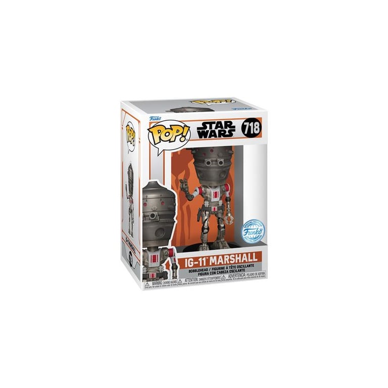 FUNKO Pop Star Wars The Mandalorian IG 11 - vue 3