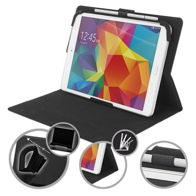 Tucano TAB-FAP10-BK funda para tablet 25,4 cm (10'') Folio Negro
