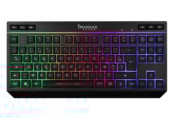 Tastiera a membrana Konix Drakkar Spelheim TKL -