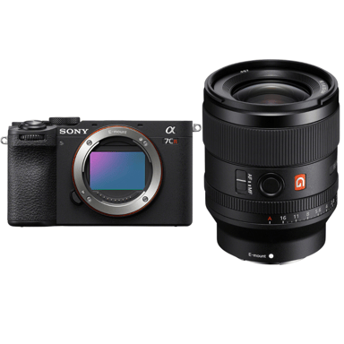 Appareil photo hybride Sony A7CR Noir + FE 35mm f/1.4 GM + Ebook ''20 astuces pour des images qui claquent''